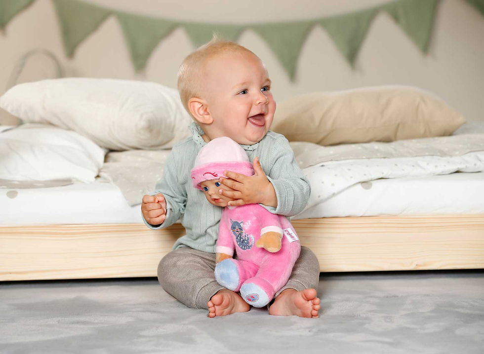 Thumbnail: BABY born for babies Sleepy Pink 30cm 837726-11672