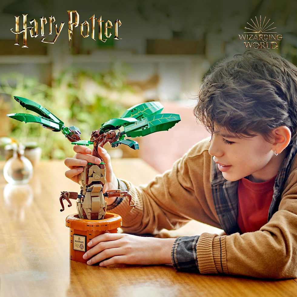 Thumbnail: LEGO® Harry Potter™ Mandrake Plant Toy, Magical Gift 76433