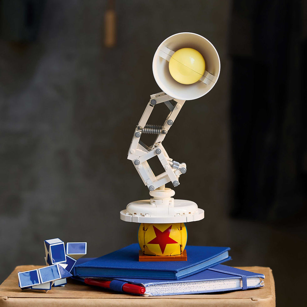 Thumbnail: LEGO Ideas Disney Pixar Luxo Jr. Buildable Display Model 21357