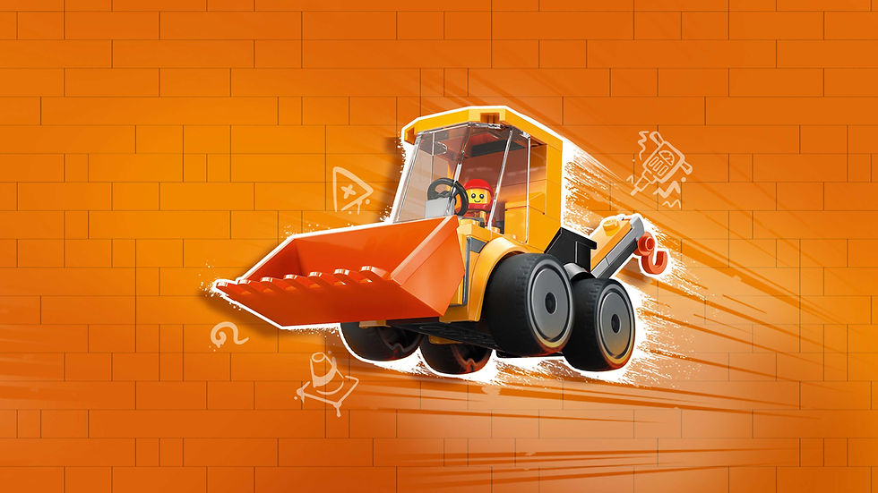 Thumbnail: LEGO City Rides – Construction Loader 60483