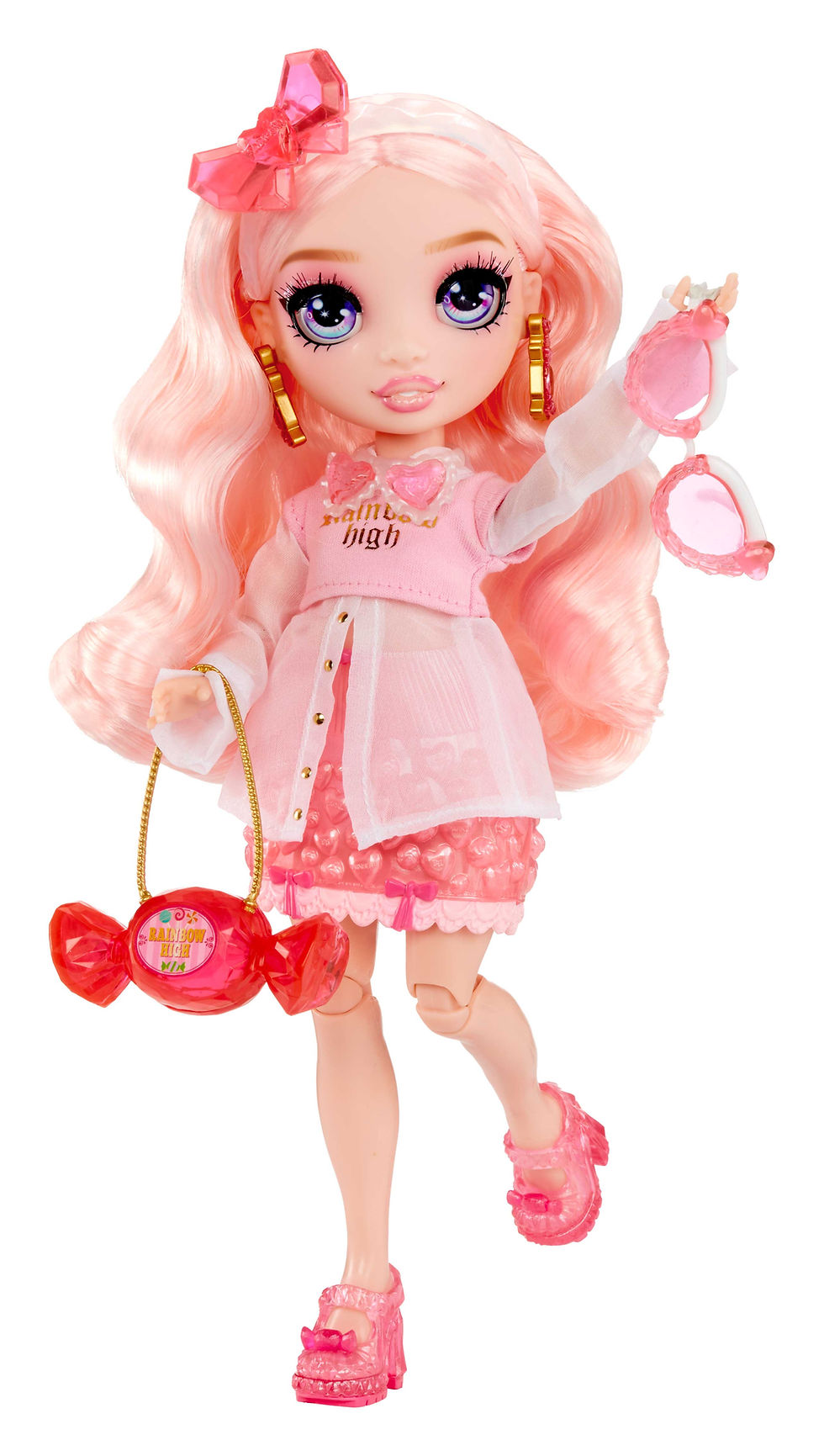 Thumbnail: Rainbow High Creative Crystals Fashion Doll- Bella 121367