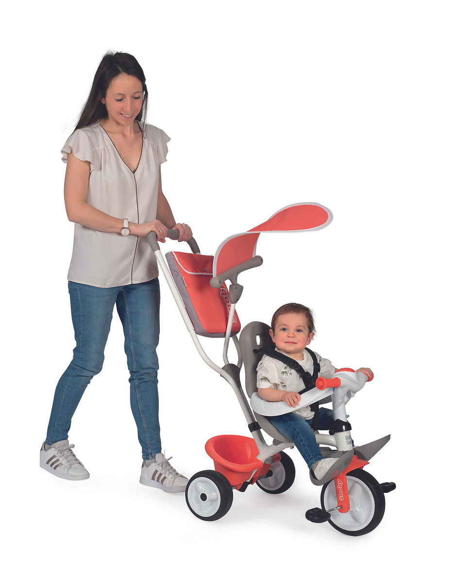 Thumbnail: Smoby Baby Balade Tricycle Red 7/741105