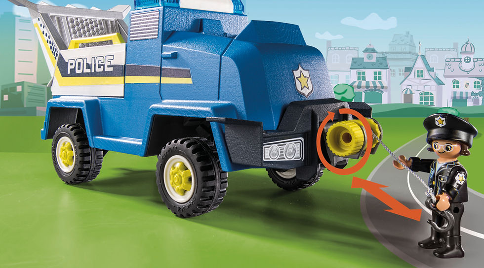 Thumbnail: Playmobil Duck on Call - Όχημα Αστυνομίας με mini περιπολικό 70915