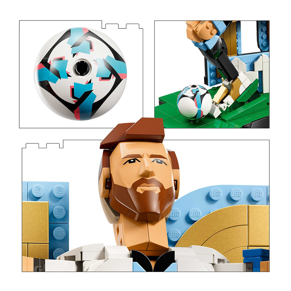 Thumbnail: LEGO Editions Lionel Messi – Soccer Legend Set 43015