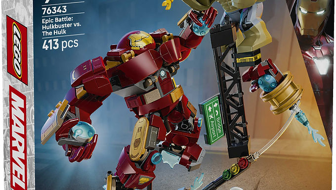 LEGO Marvel Epic Battle: Hulkbuster vs. The Hulk 76343