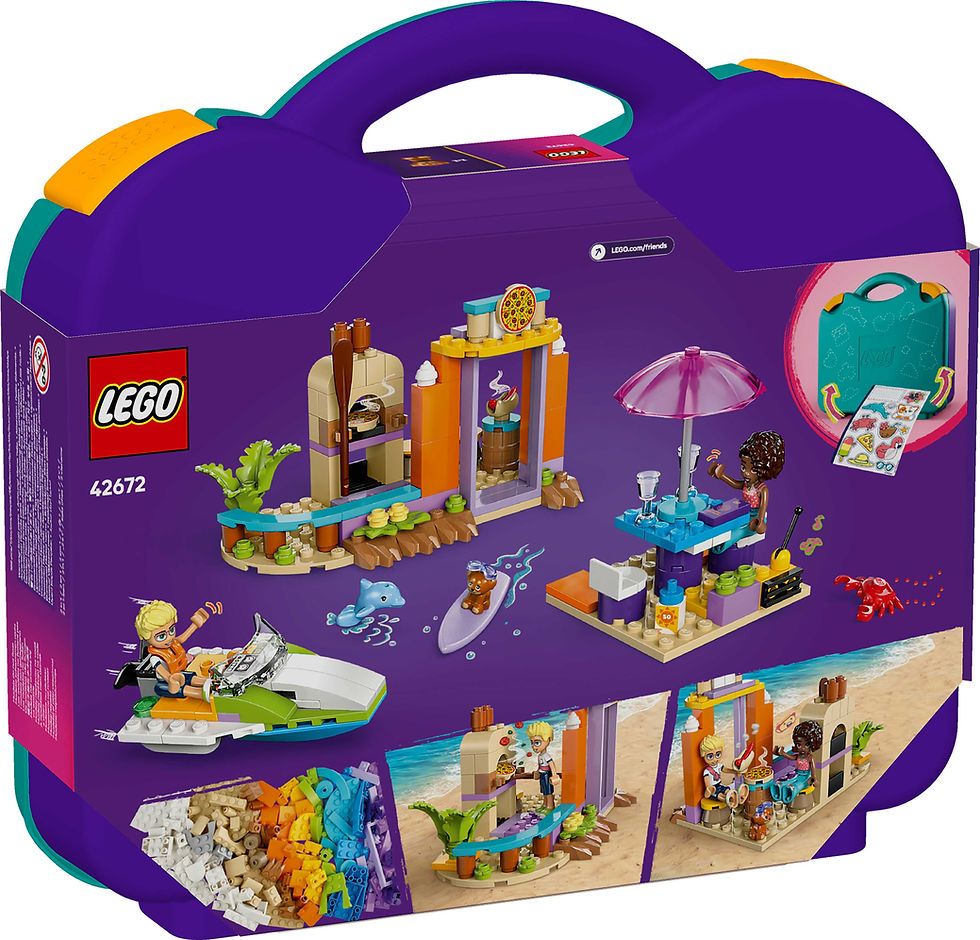 Thumbnail: LEGO LEGO Friends Creative Beach and Travel Suitcase 42672