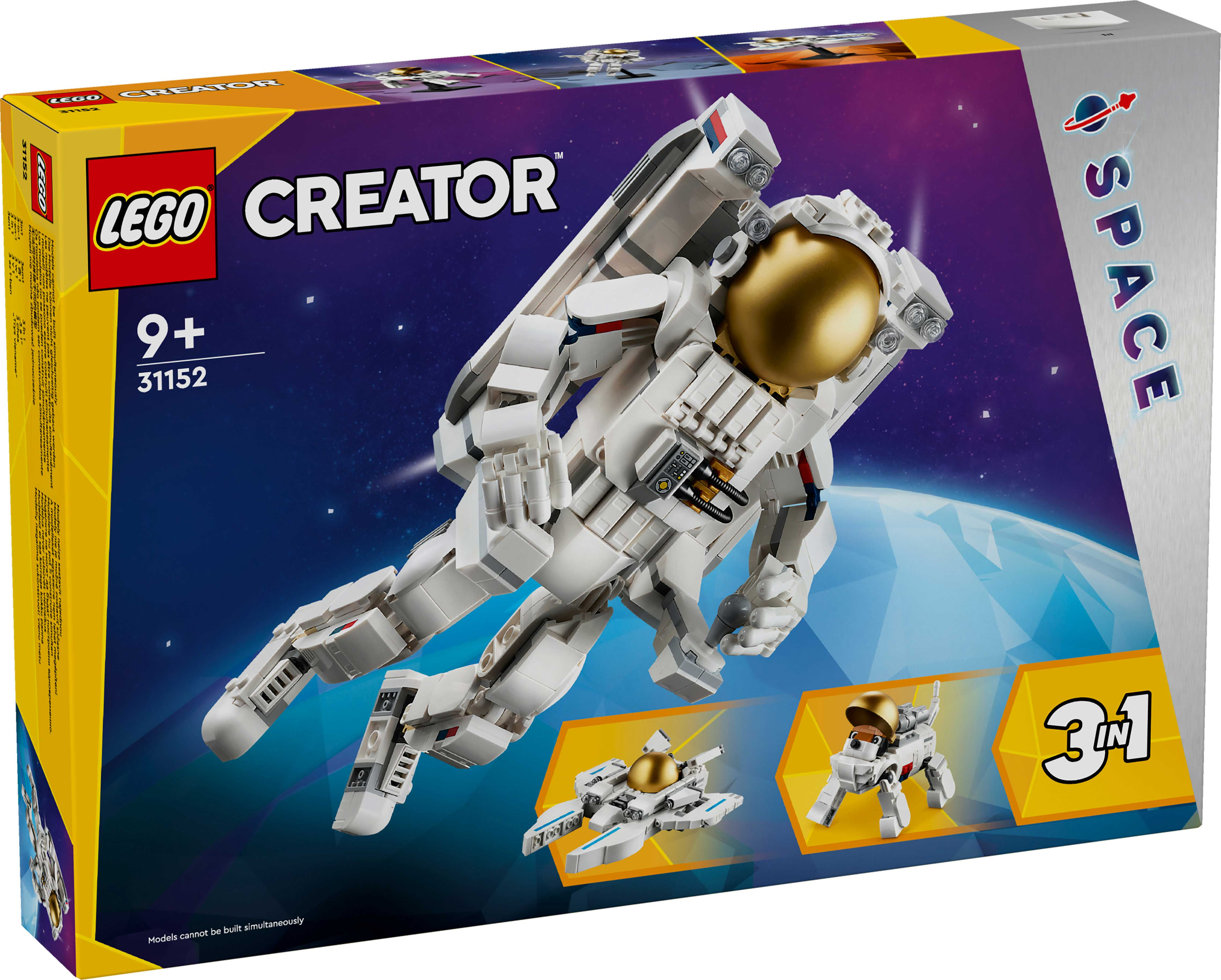 LEGO® Creator Space Astronaut 3in1 Toy Set 31152