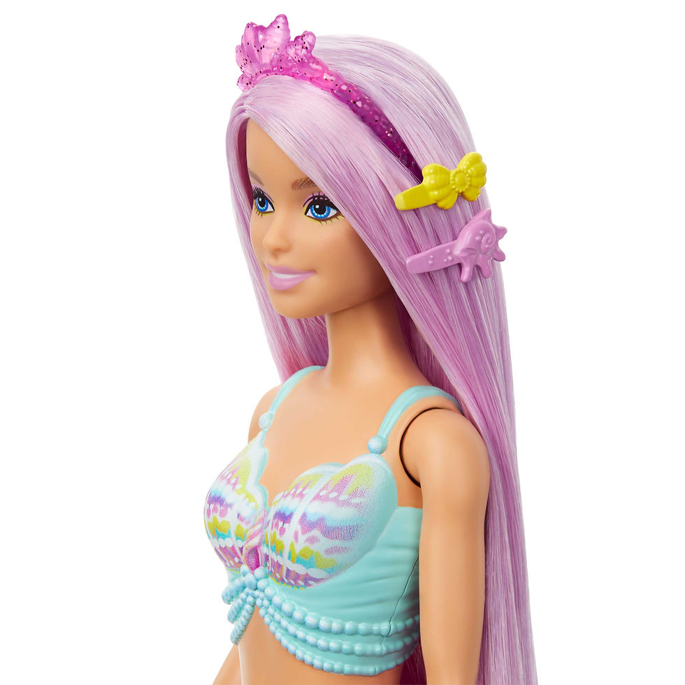 Thumbnail: Barbie Γοργονα Μακρiα Μαλλια HRR00
