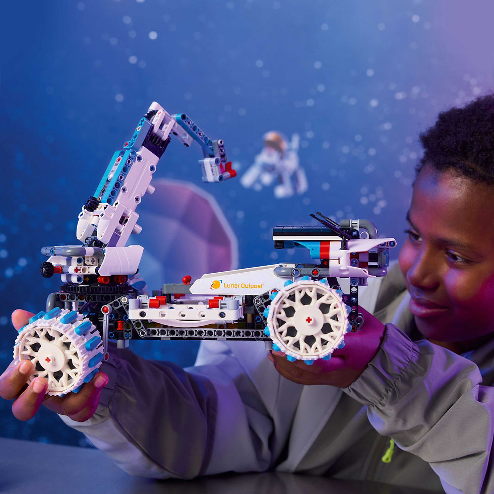 Thumbnail: LEGO Technic Lunar Outpost Moon Rover Space Vehicle 42211
