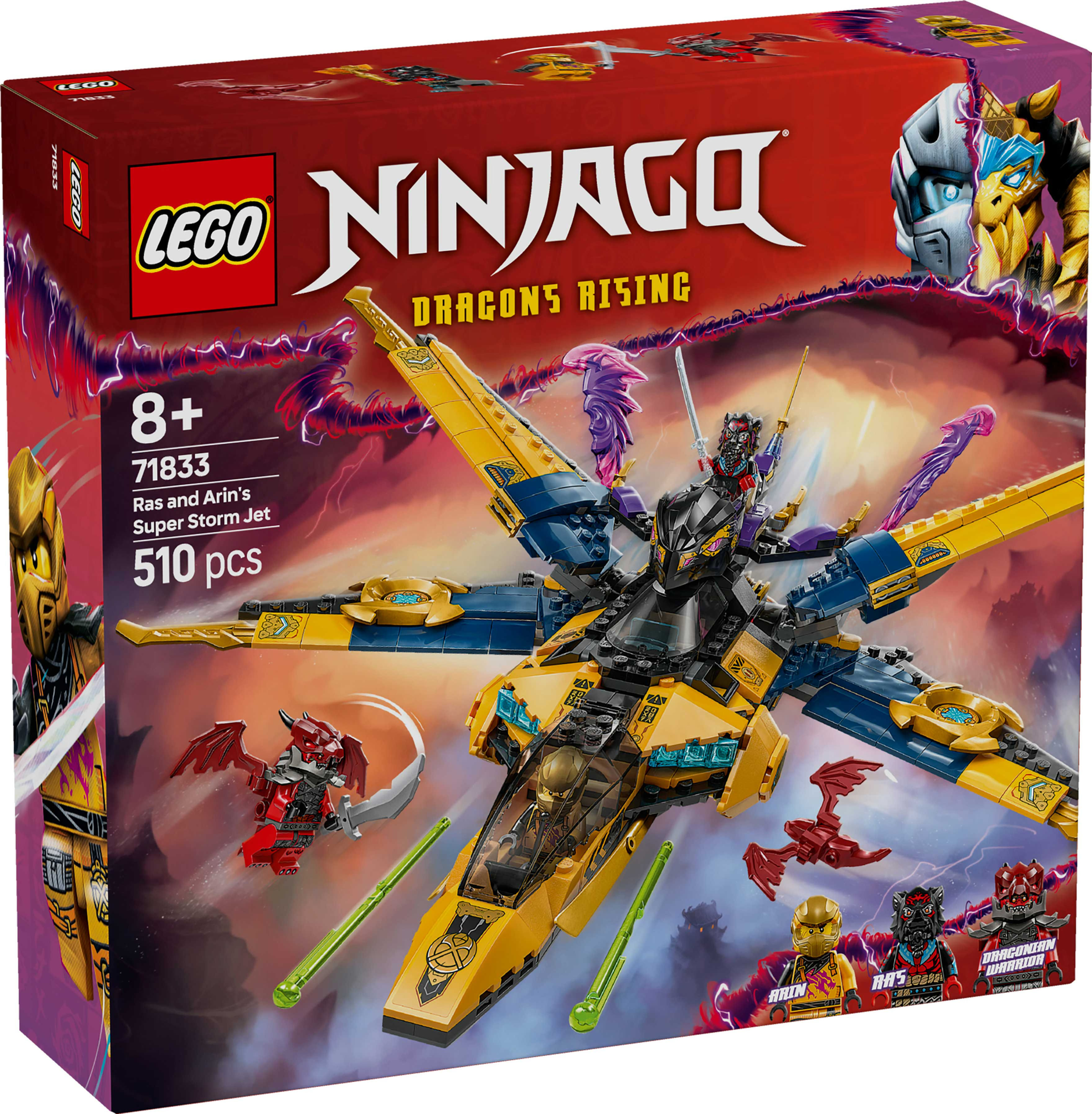 LEGO Ninjago Ras and Arin's Super Storm Jet 71833