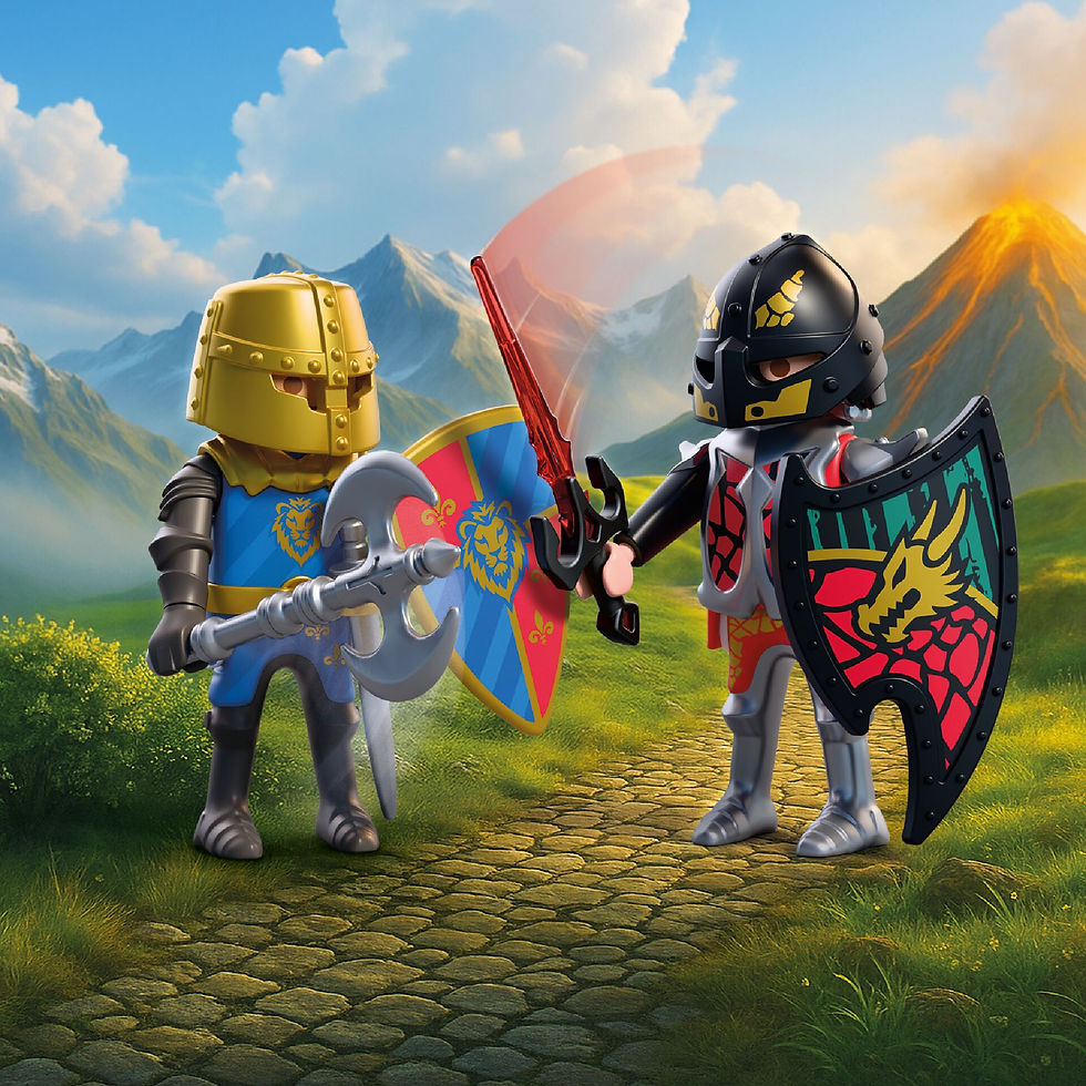 Thumbnail: PLAYMOBIL DuoPack Knight's duel 72175