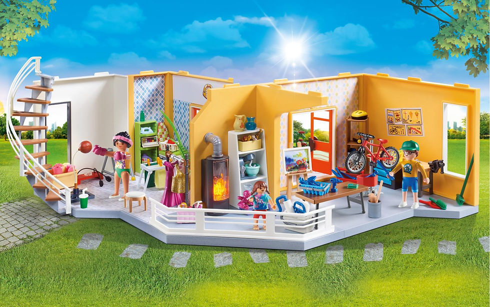 Thumbnail: Playmobil City Life Επιπλωμένη επέκταση ορόφου για το Μοντέρνο Σπίτι 70986