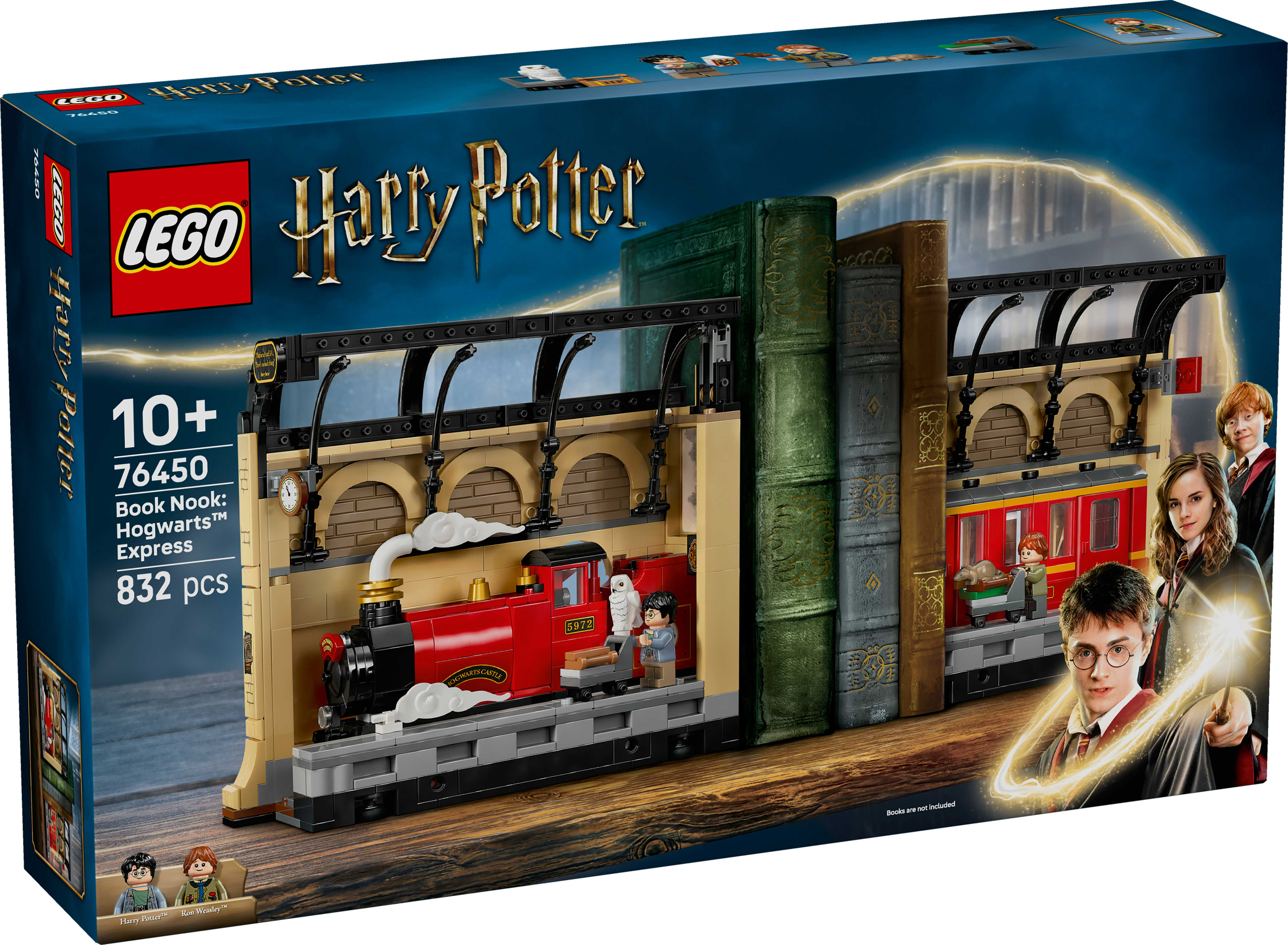 LEGO Harry Potter Book Nook: Hogwarts Express, Magical Toy 76450