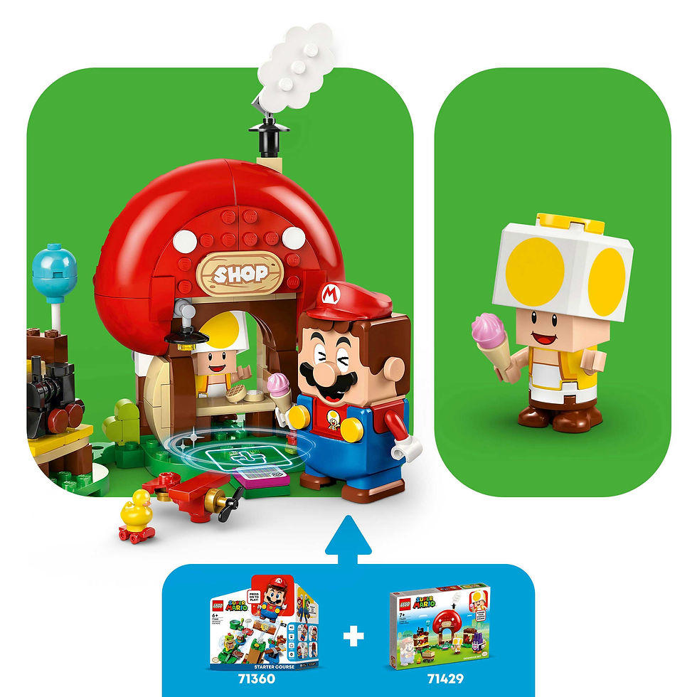 Thumbnail: LEGO® Super Mario™ Nabbit at Toad’s Shop Expansion Set 71429