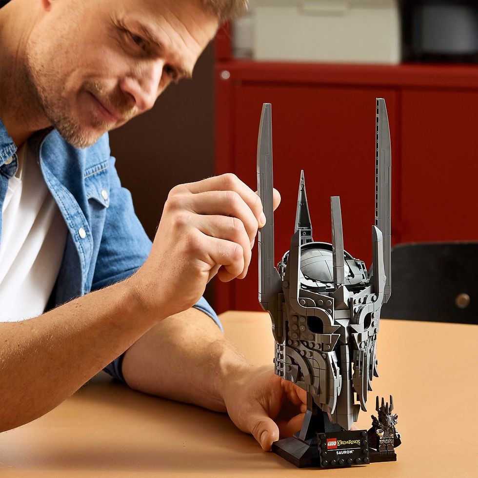 Thumbnail: LEGO Icons The Lord of the Rings: Sauron's Helmet 11373