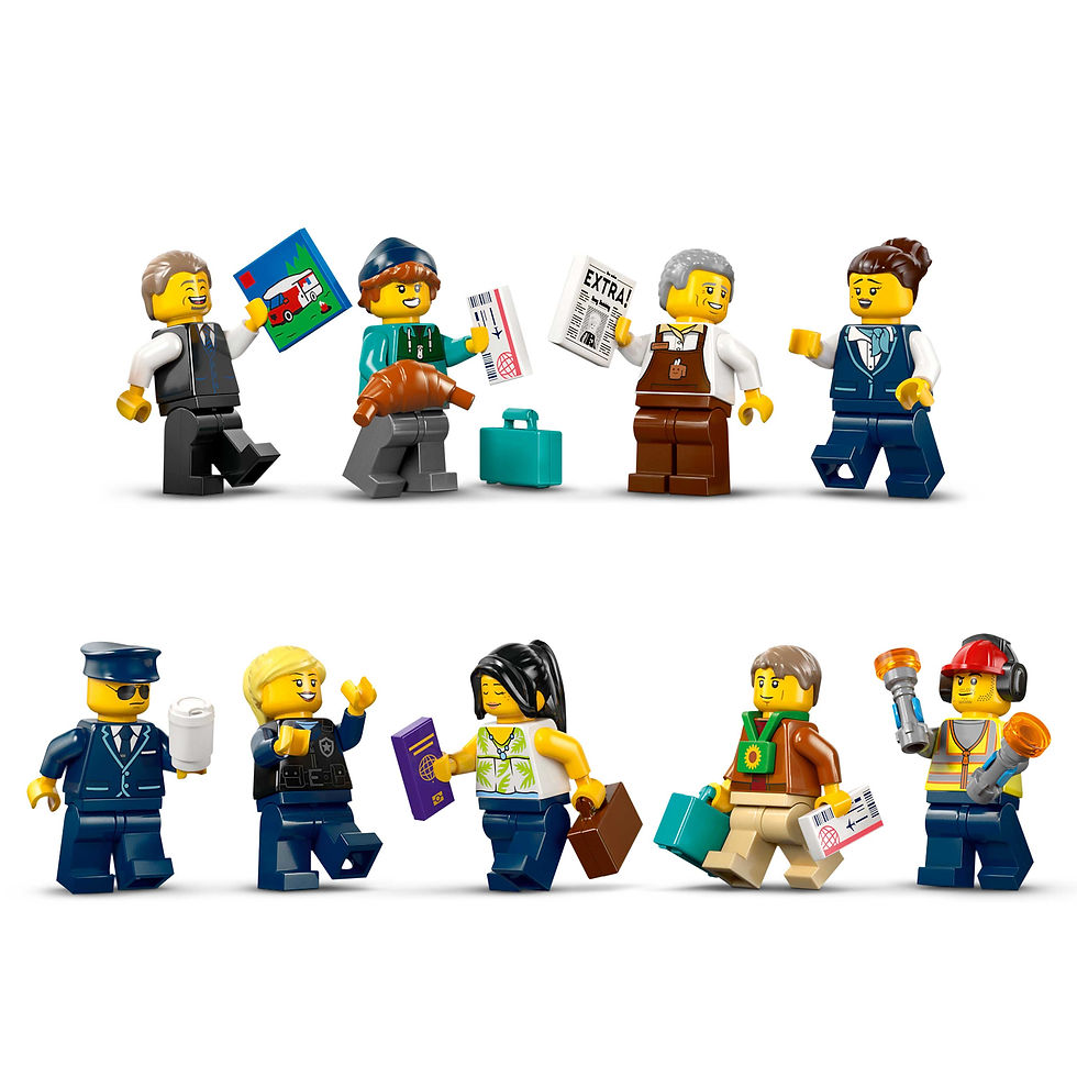 Thumbnail: LEGO City Airport with Airplane 60502