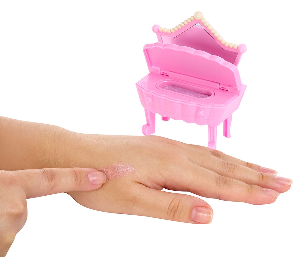 Thumbnail: Yummiland Large Doll + Lipgloss Pet- Rory Blueberry 546733