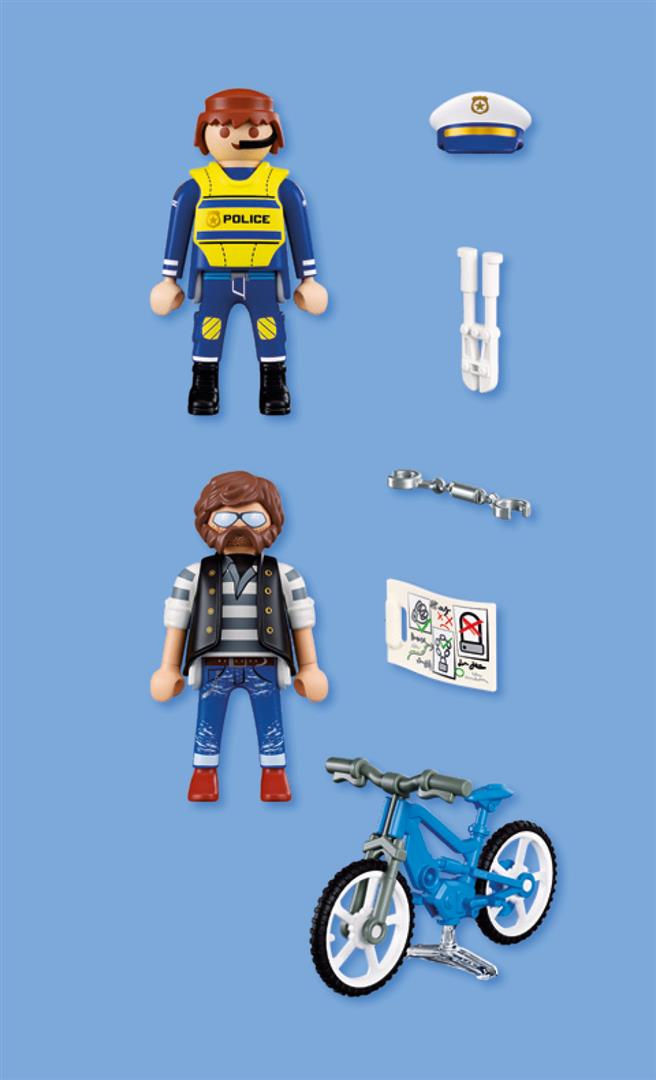 Thumbnail: PLAYMOBIL City Action Bicycle Theft 72076
