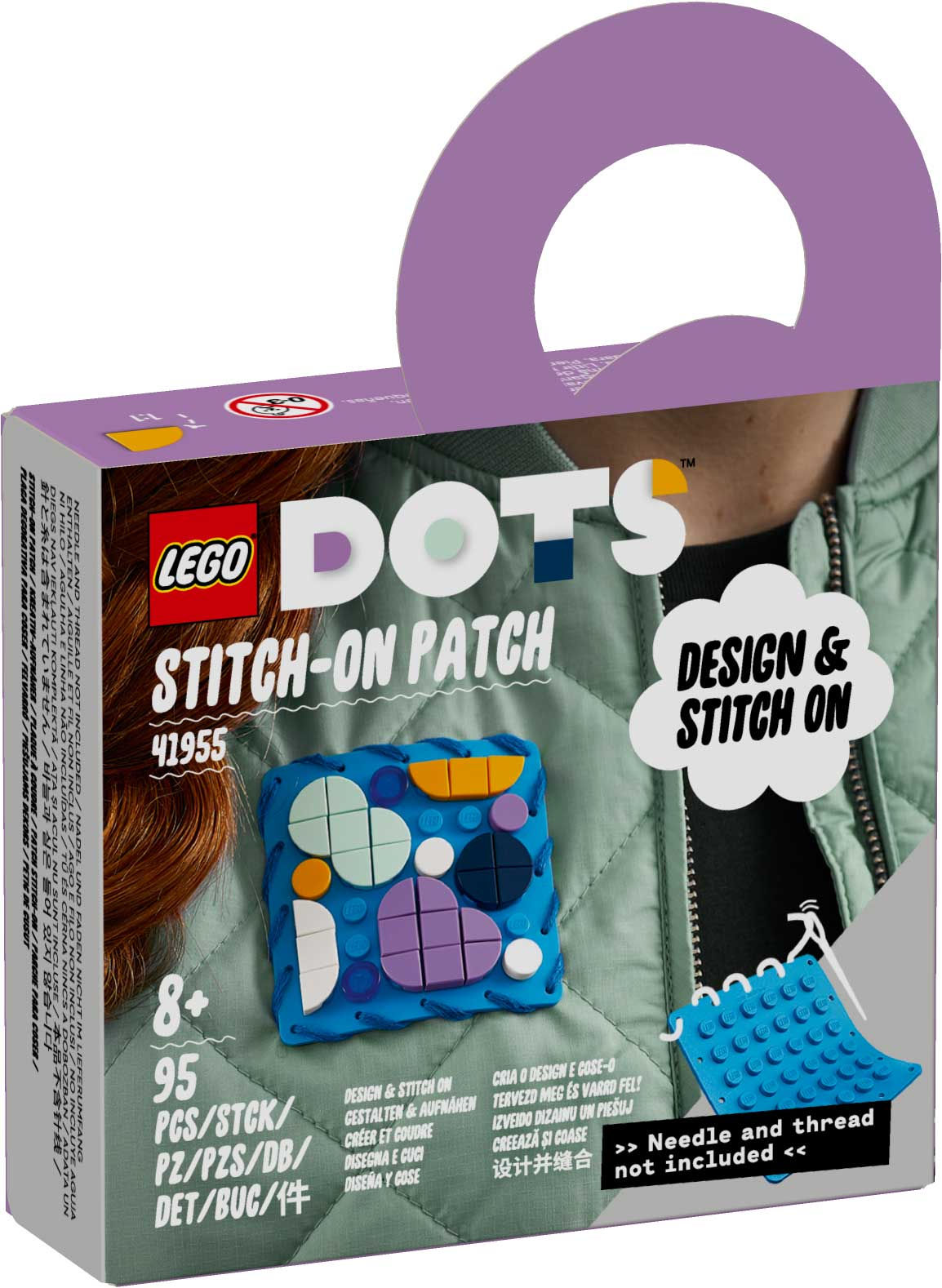 LEGO DOTs Stitch-on Patch 41955
