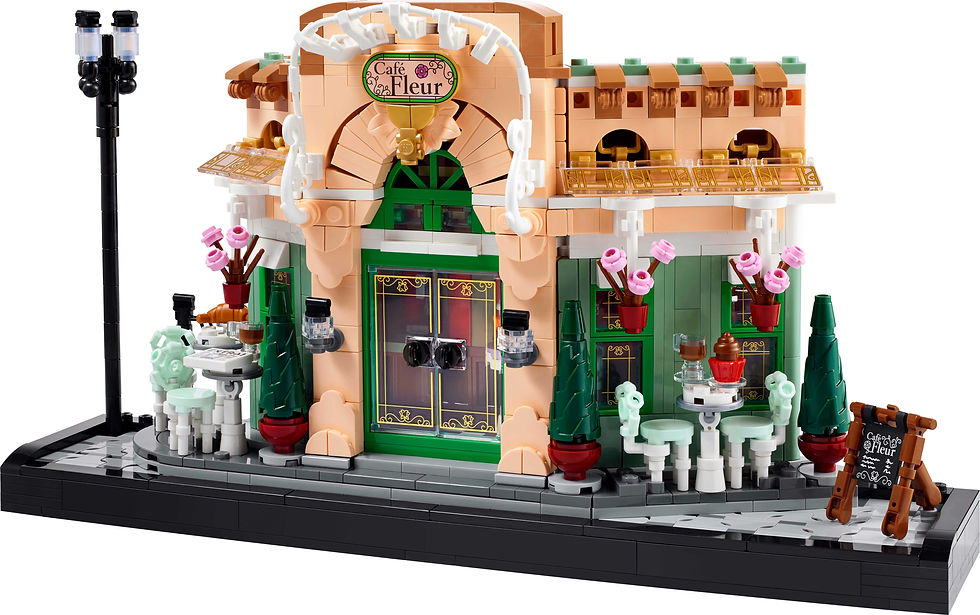 Thumbnail: LEGO Icons French Café Paris Home Decor Kit 10362