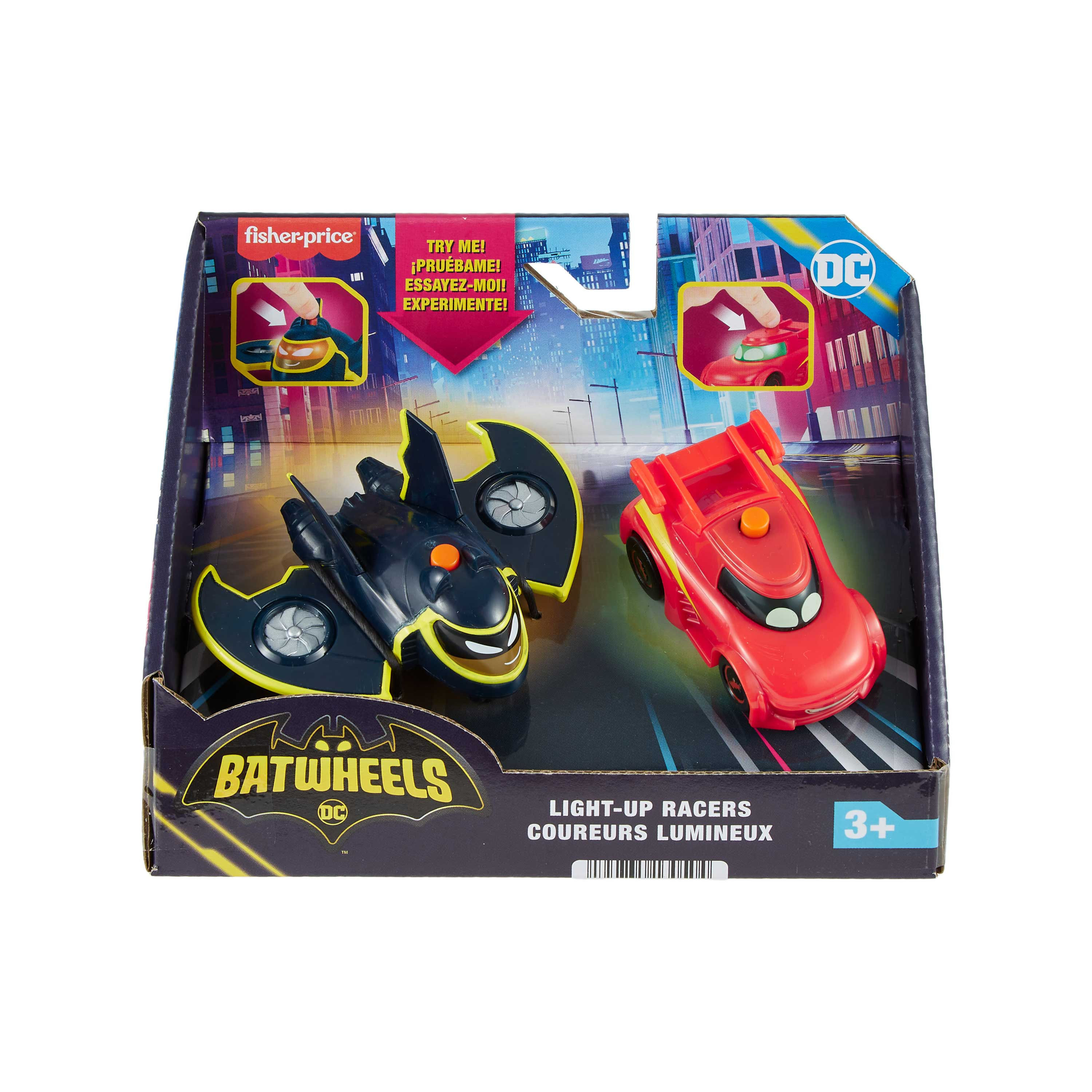 Fisher-Price Batwheels - Redbird Με Φώτα MAHML26