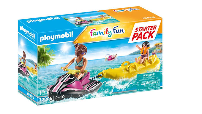 Playmobil Starter Pack Starter Pack Aqua Scooter και φουσκωτή μπανάνα 70906
