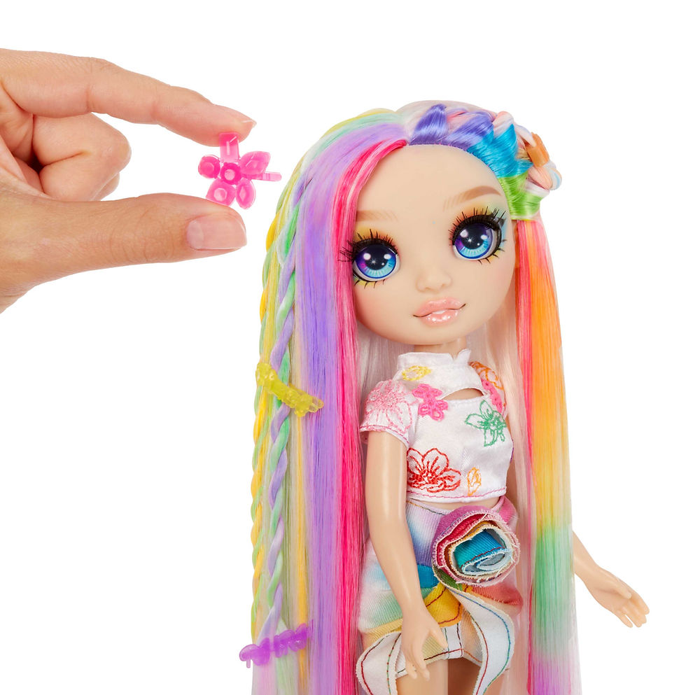 Thumbnail: Rainbow High Hair Chalk & Style Amaya - Rainbow 11” Doll. 526780