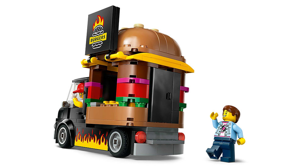 Thumbnail: LEGO® City Burger Truck Toy 60404