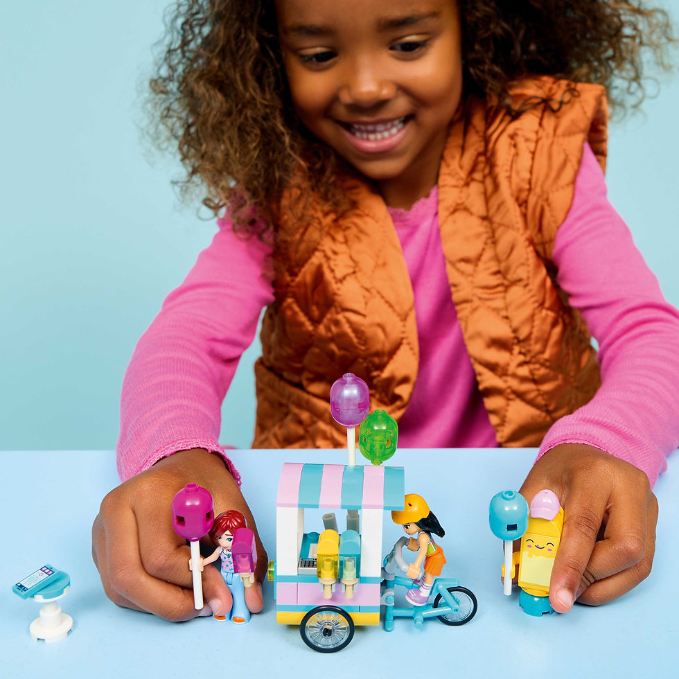Thumbnail: LEGO Friends Ice Cream & Balloon Stand 42692