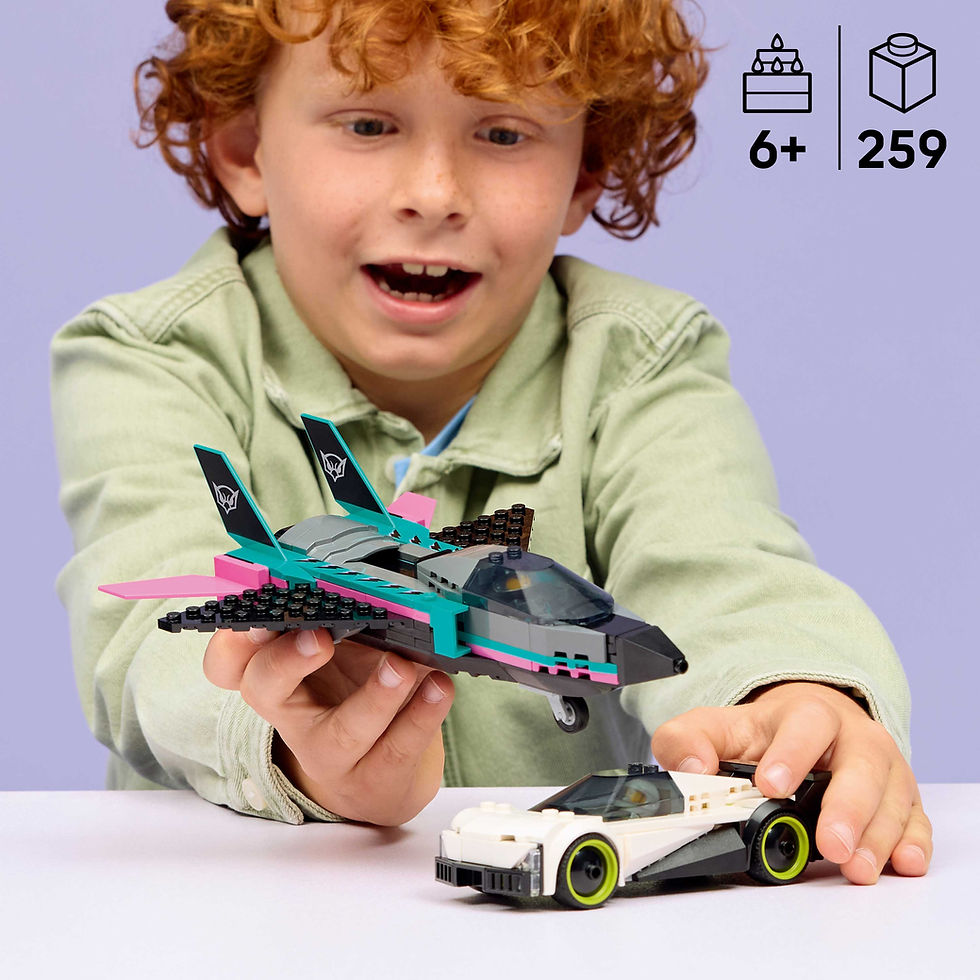 Thumbnail: LEGO City Jet vs. Car 60489