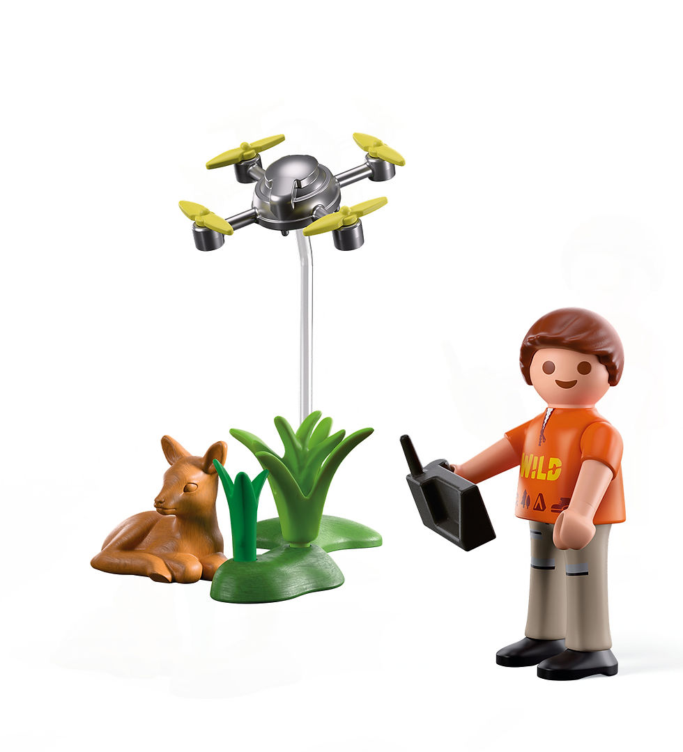 Thumbnail: PLAYMOBIL Διάσωση ελαφιού με Drone Pl71880