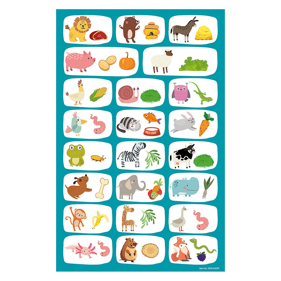 Thumbnail: HappiHobbi Ζωάκια 45 Εκπαιδευτικοί Χάρτινοι Μαγνήτες AS1029-64076