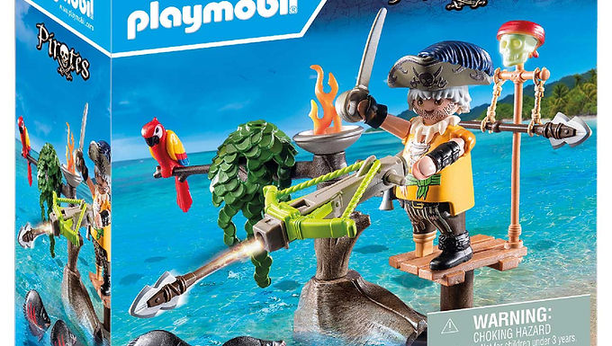 PLAYMOBIL Pirates Πειρατής με Βαλλίστρα 71795