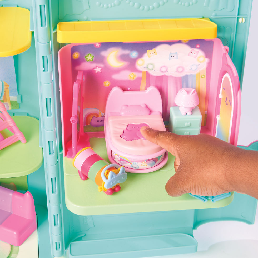 Thumbnail: Spin Master Gabby's Dollhouse: Sweet Dreams Bedroom Deluxe Room 20130505