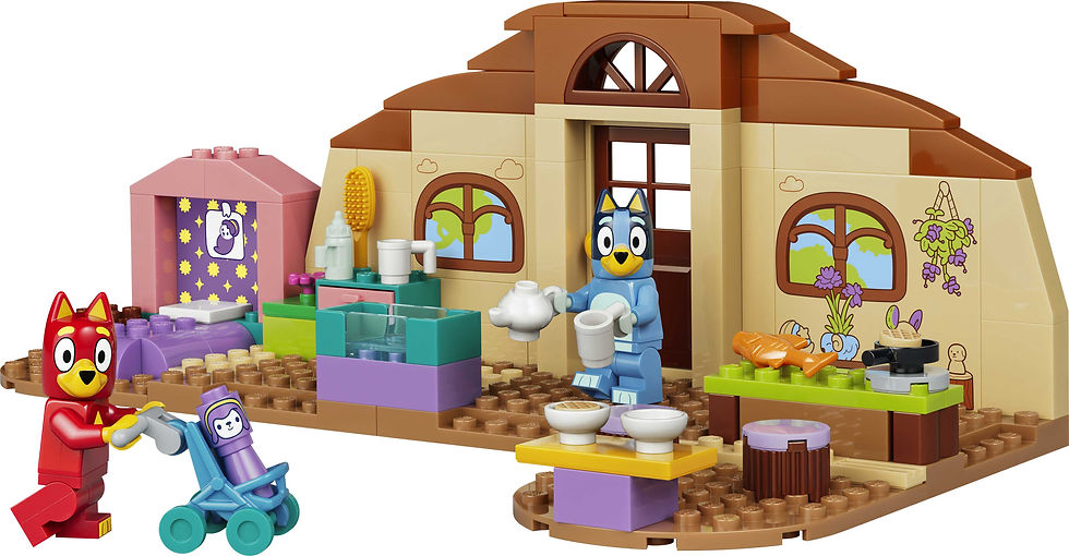 Thumbnail: LEGO Bluey School with Rusty and Bluey 11221