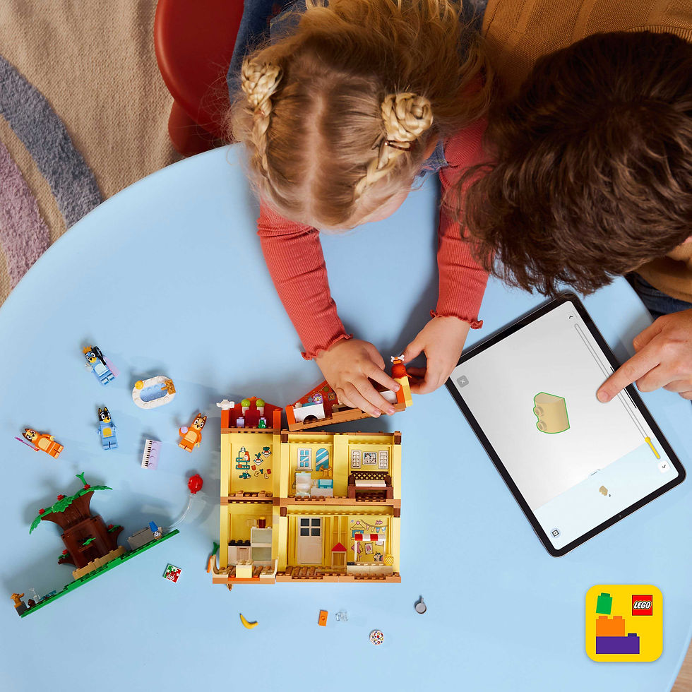 Thumbnail: LEGO Bluey: Bluey’s Family House Playset, Home 11203