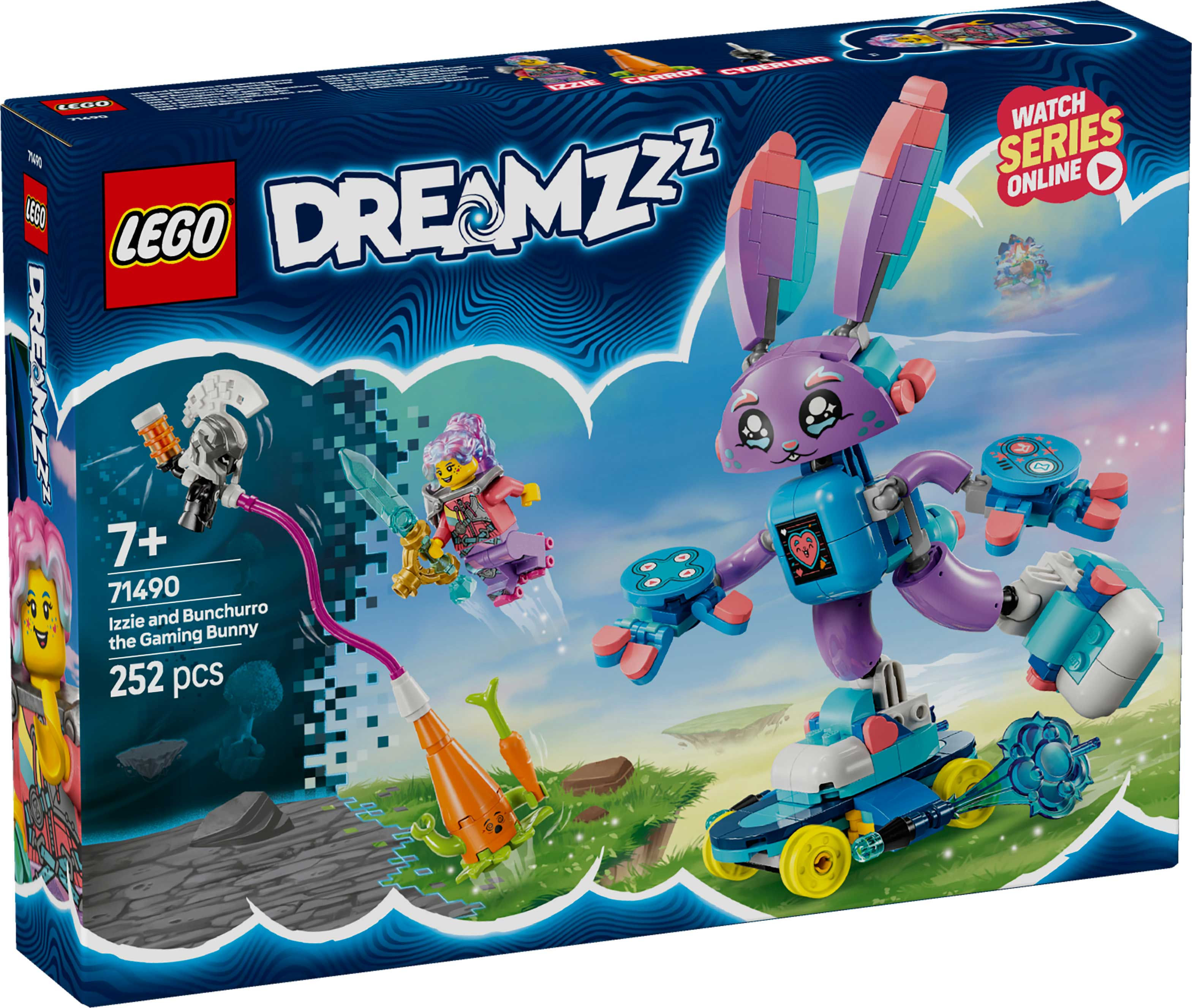 LEGO DREAMZzz Izzie and Bunchurro the Gaming Bunny 71490