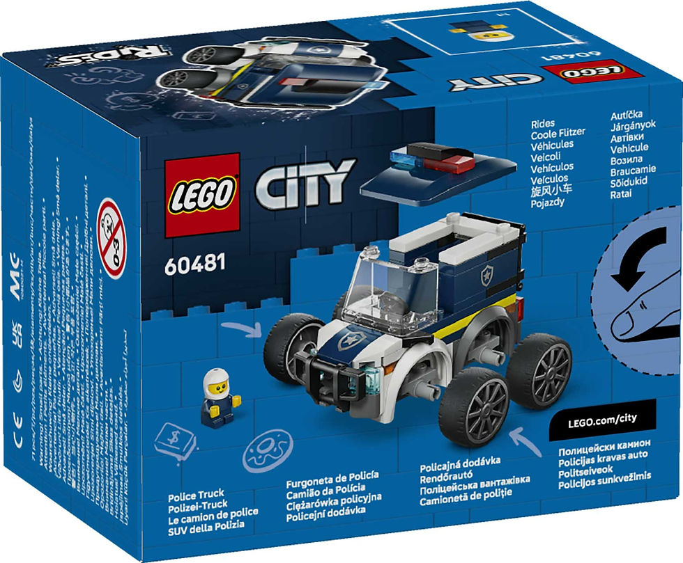Thumbnail: LEGO City Rides – Police Truck 60481