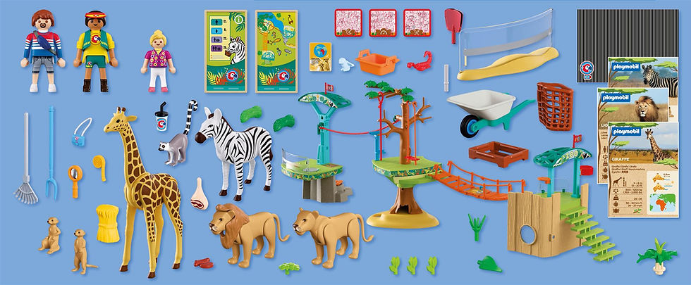 Thumbnail: PLAYMOBIL Animals & Friends Zoo: Wilderness Climbing Park 72070