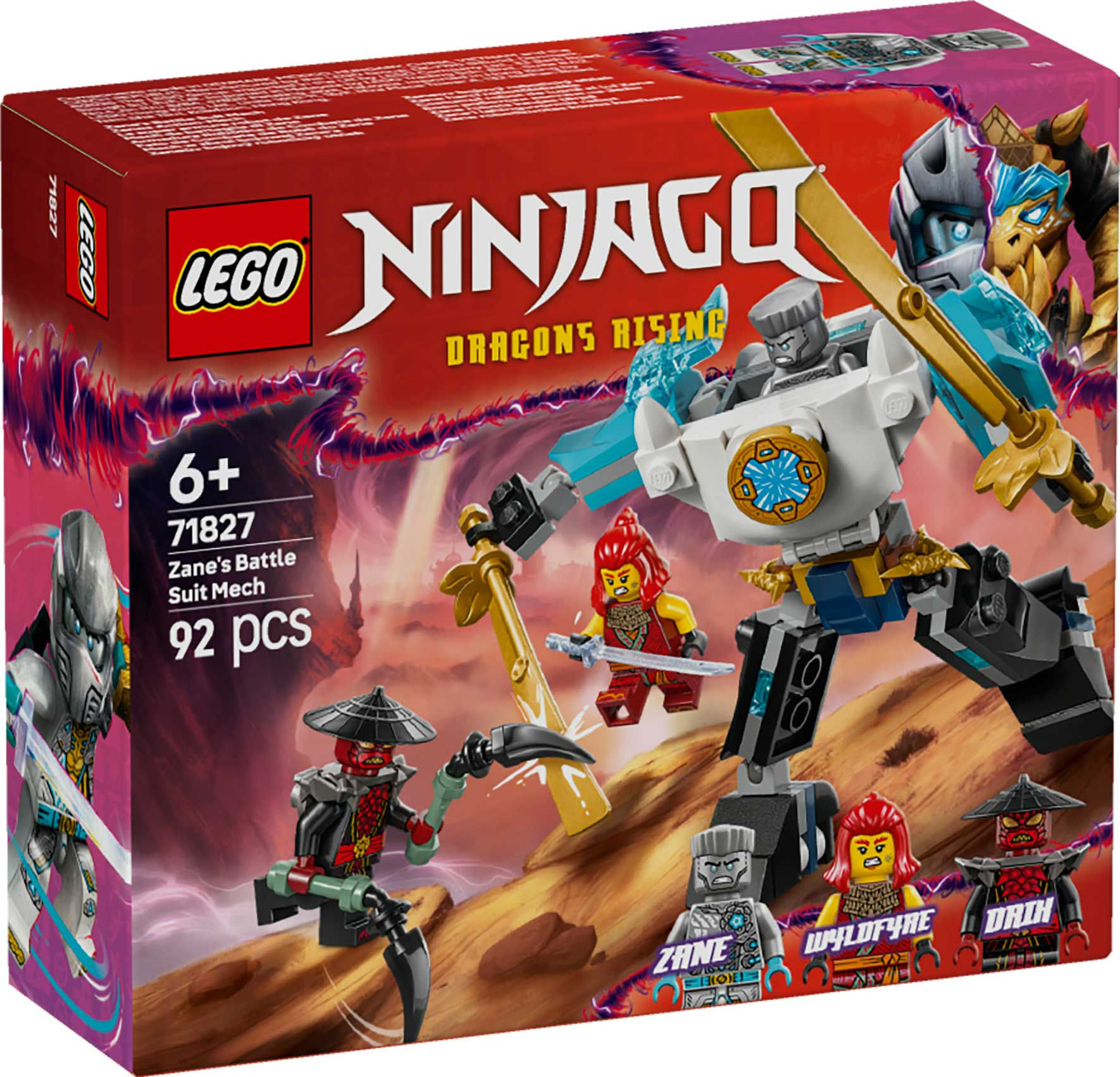 LEGO Ninjago Zane's Battle Suit Mech 71827