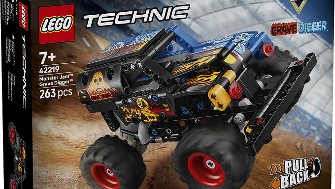 LEGO Technic Monster Jam™ Grave Digger™ Fire and Ice 42219