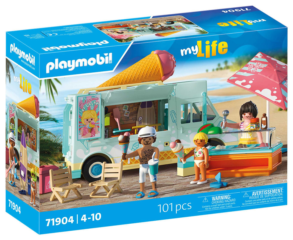 PLAYMOBIL Παγωτατζίδικο-Καντίνα στην παραλία Pl71904