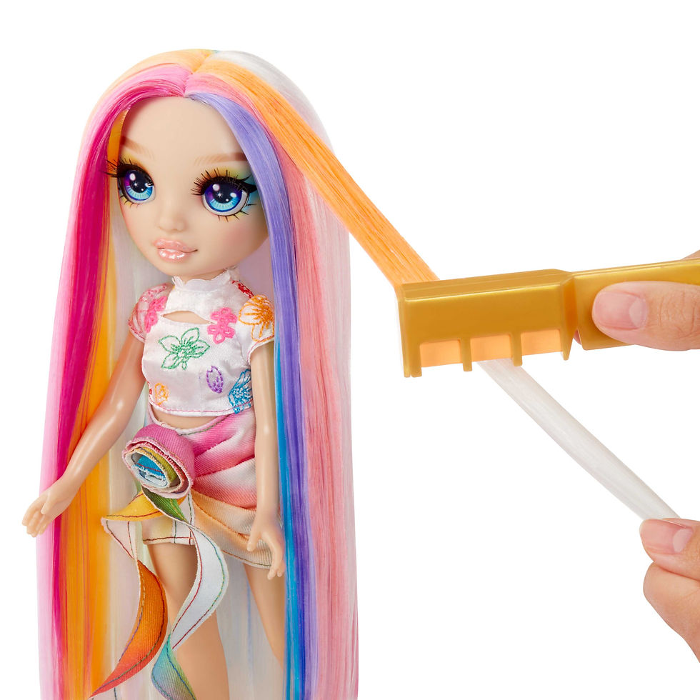 Thumbnail: Rainbow High Hair Chalk & Style Amaya - Rainbow 11” Doll. 526780