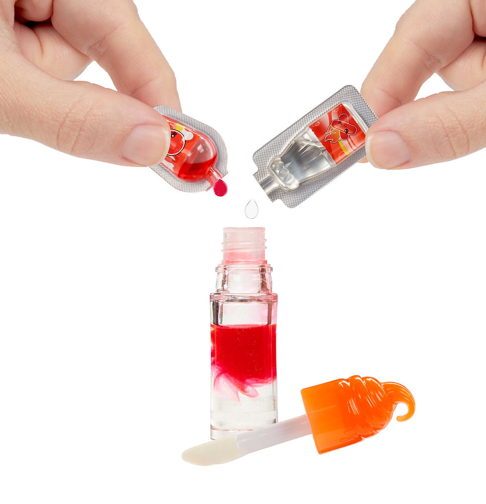 Thumbnail: Yummiland Lip Gloss Doll Series 2- Cinnamon Spice (Amber Cinnamon) 525615