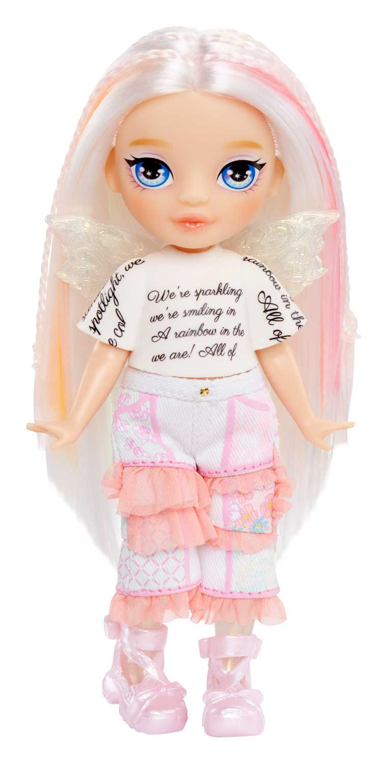 Thumbnail: Rainbow High Littles Rainbow Fantasy Fairies Doll- Opal (Rainbow)  543442