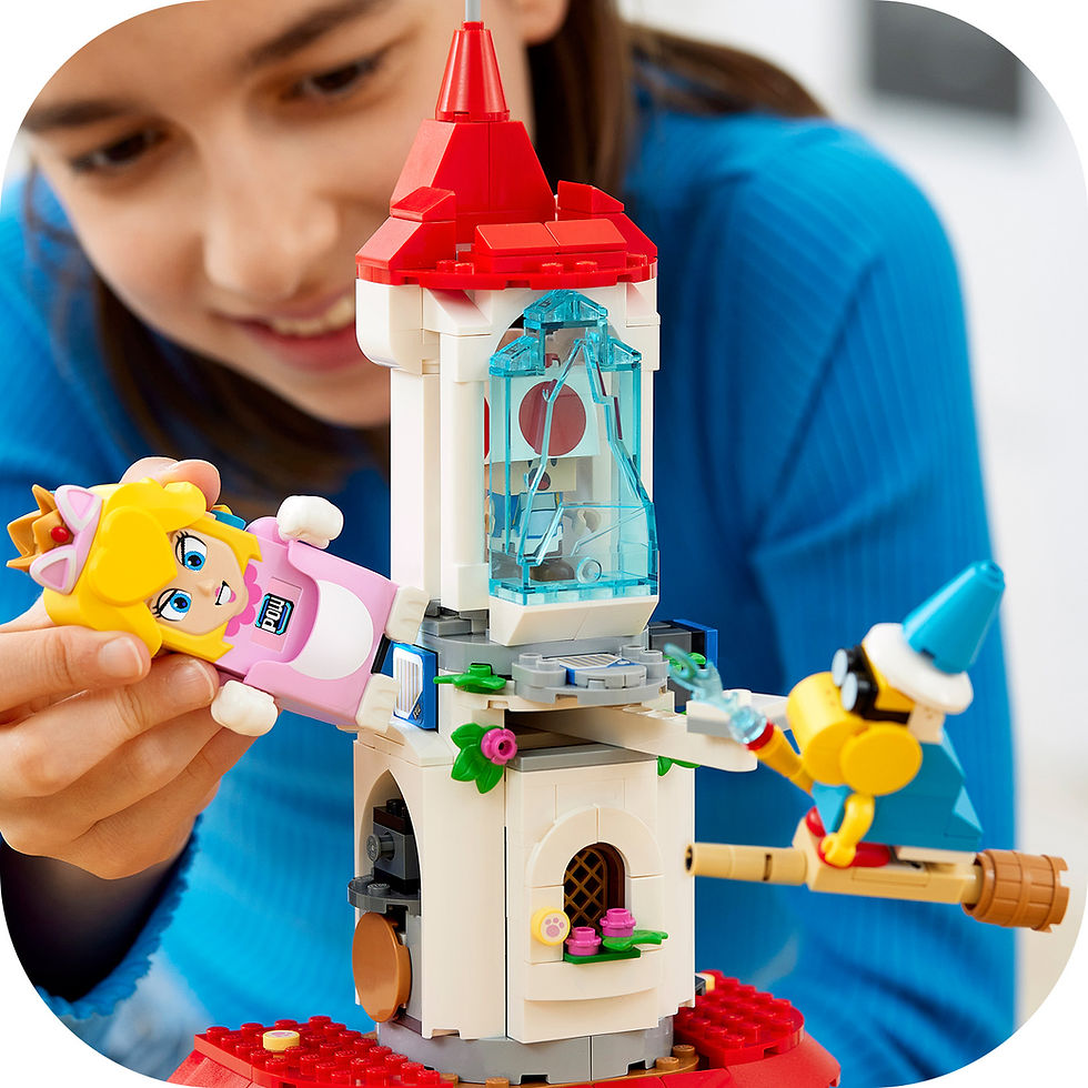 Thumbnail: LEGO® Super Mario Cat Peach Suit and Frozen Tower Expansion Set 71407