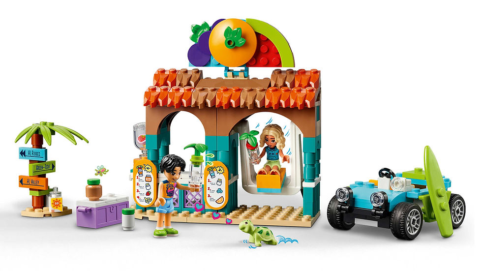 Thumbnail: LEGO® Friends Beach Smoothie Stand, Play Food Set 42625
