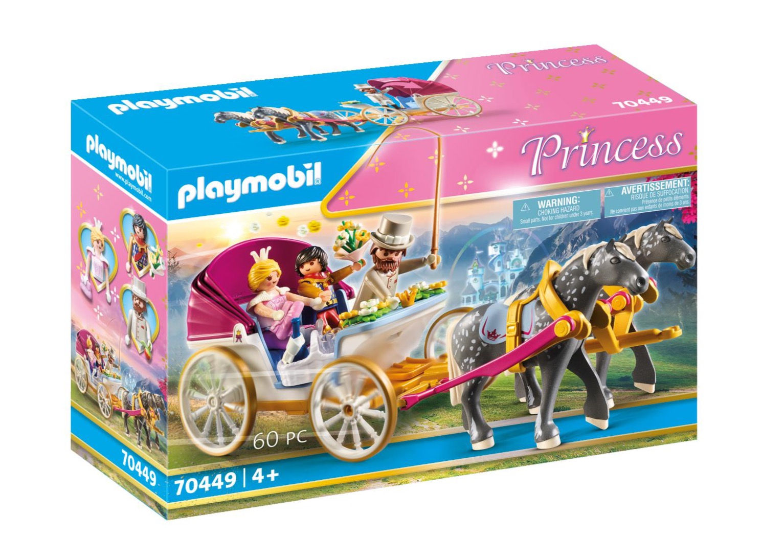 PLAYMOBIL Princess Πριγκιπική άμαξα 70449