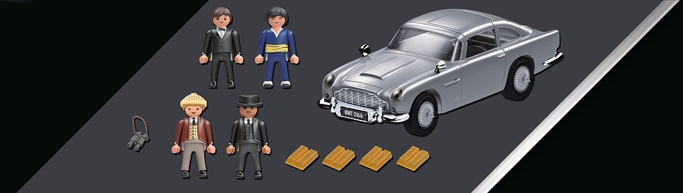 Thumbnail: PLAYMOBIL Movie Cars James Bond Aston Martin DB5 – Goldfinger Edition 70578