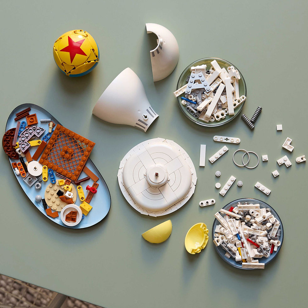 Thumbnail: LEGO Ideas Disney Pixar Luxo Jr. Buildable Display Model 21357